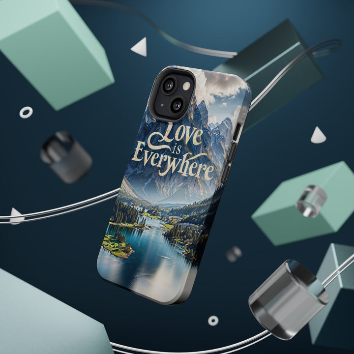 Mountainous Love Reflection - MagSafe Tough Case