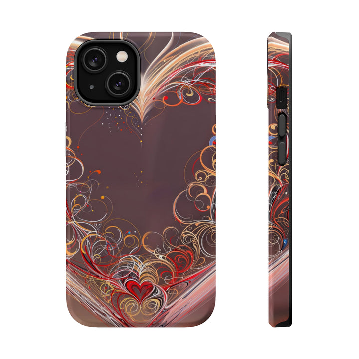 Ethereal Swirl Heart - MagSafe Tough Case