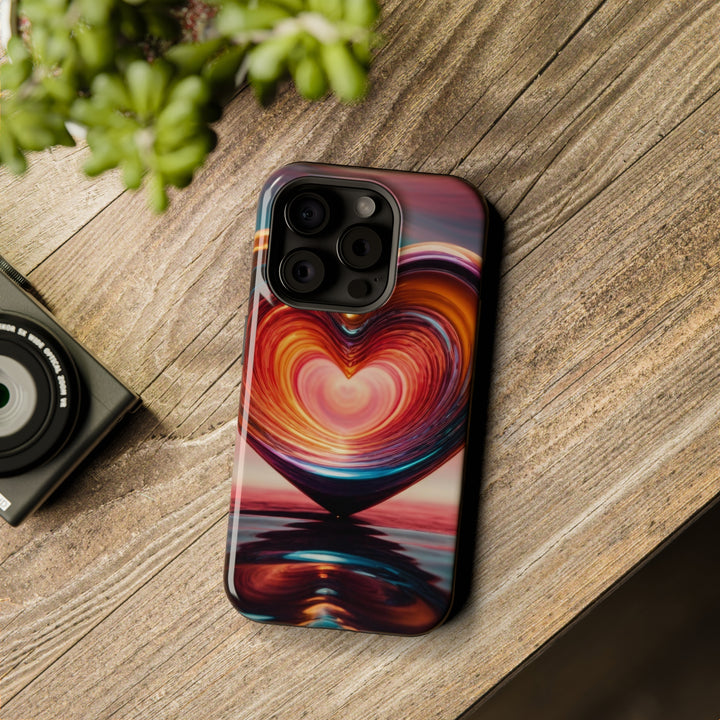 Vibrant Swirling Heart - MagSafe Tough Case