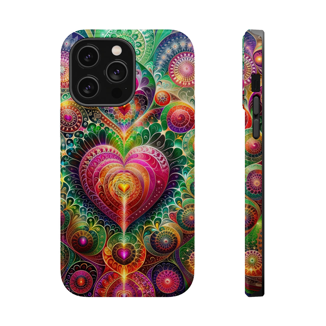 Kaleidoscopic Heart Symphony - MagSafe Tough Case