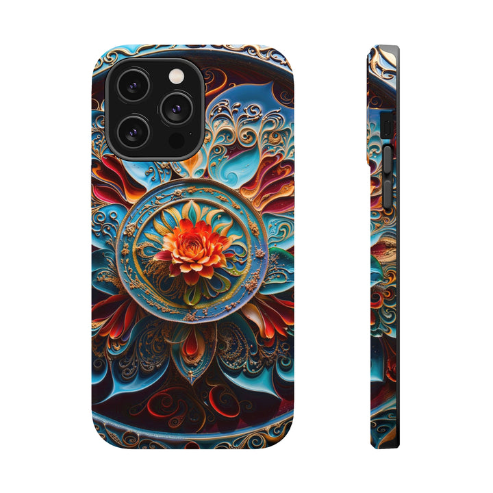 Intricate Floral Mandala - MagSafe Tough Case