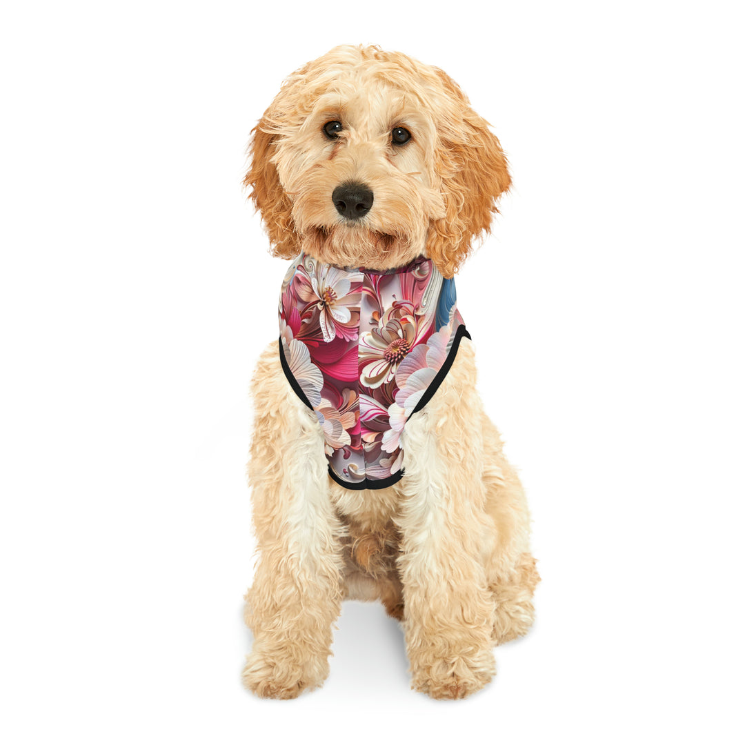 Floral Swirl Abundance - Pet Hoodie