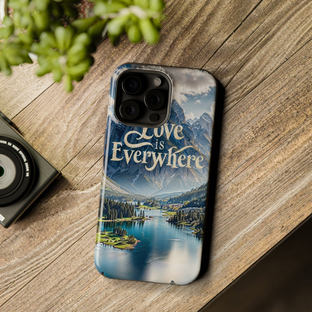 Mountainous Love Reflection - MagSafe Tough Case