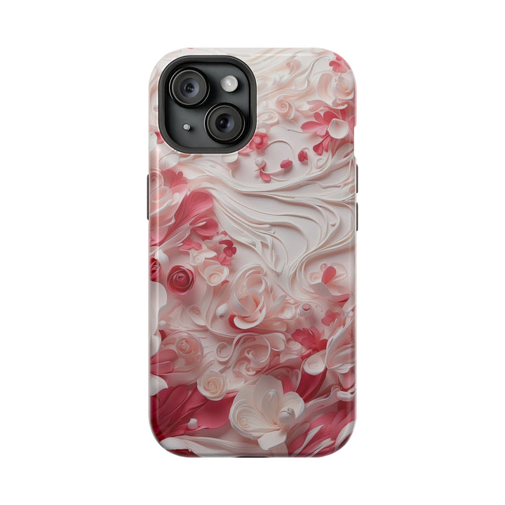 Floral Swirls Abstraction - MagSafe Tough Case