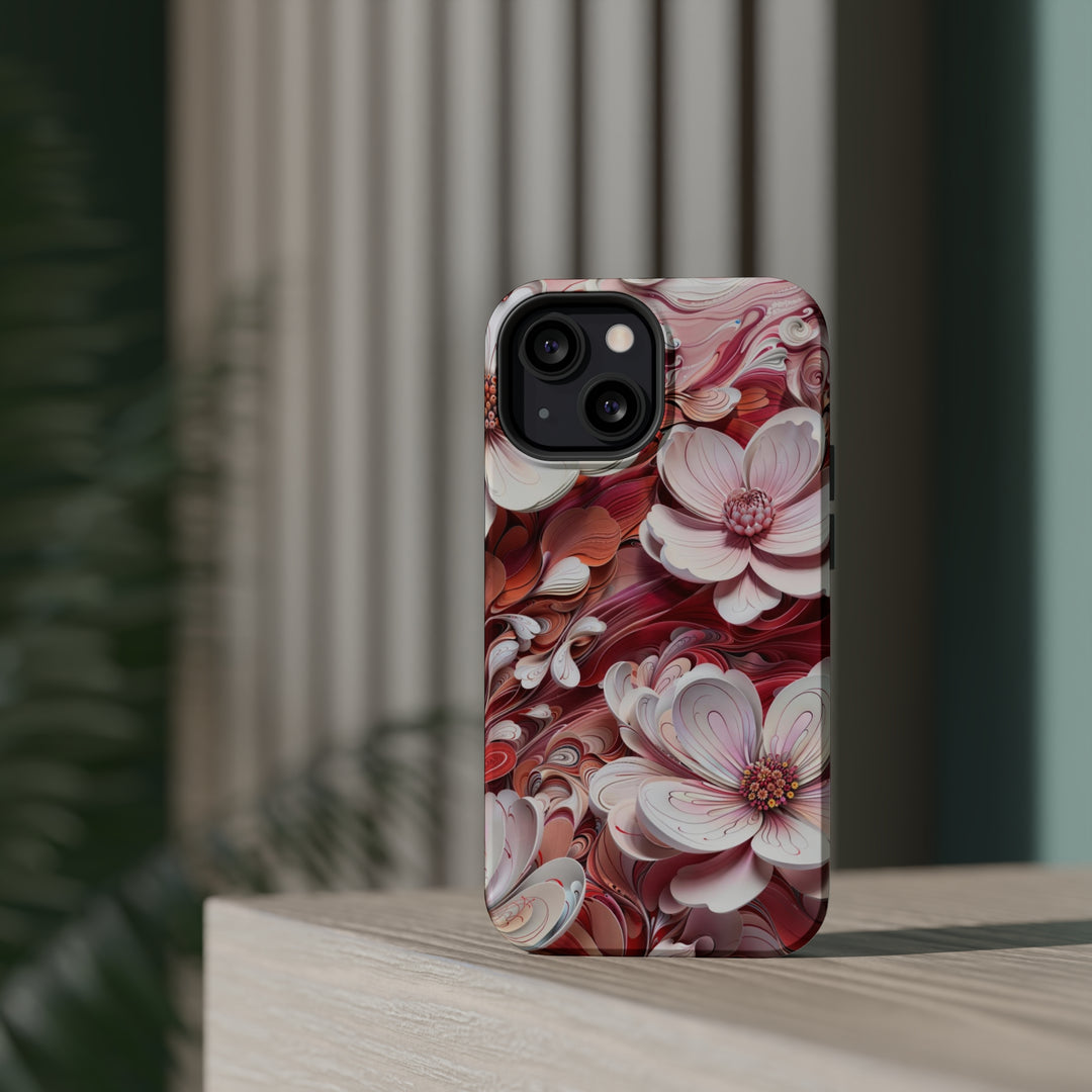 Swirling Floral Abundance - MagSafe Tough Case