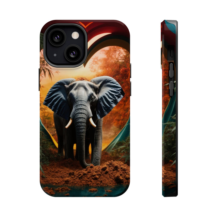 Heart Portal Elephant - MagSafe Tough Case