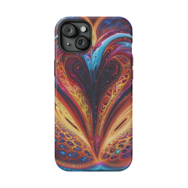 Cosmic Vibrant Swirls - MagSafe Tough Case