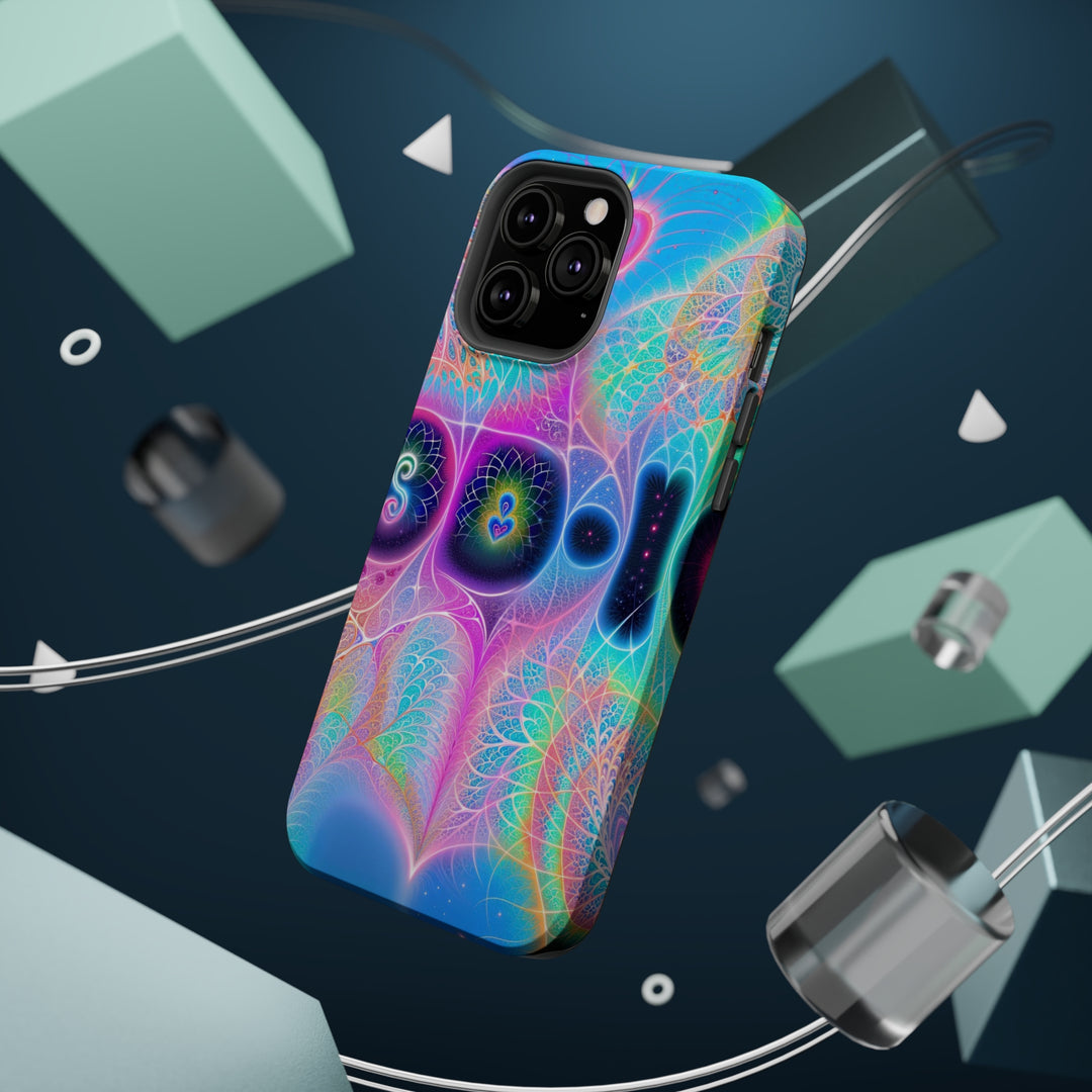 Vibrant Ethereal Hearts - MagSafe Tough Case