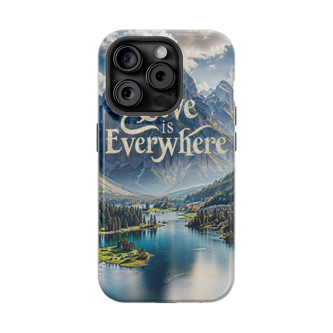 Mountainous Love Reflection - MagSafe Tough Case