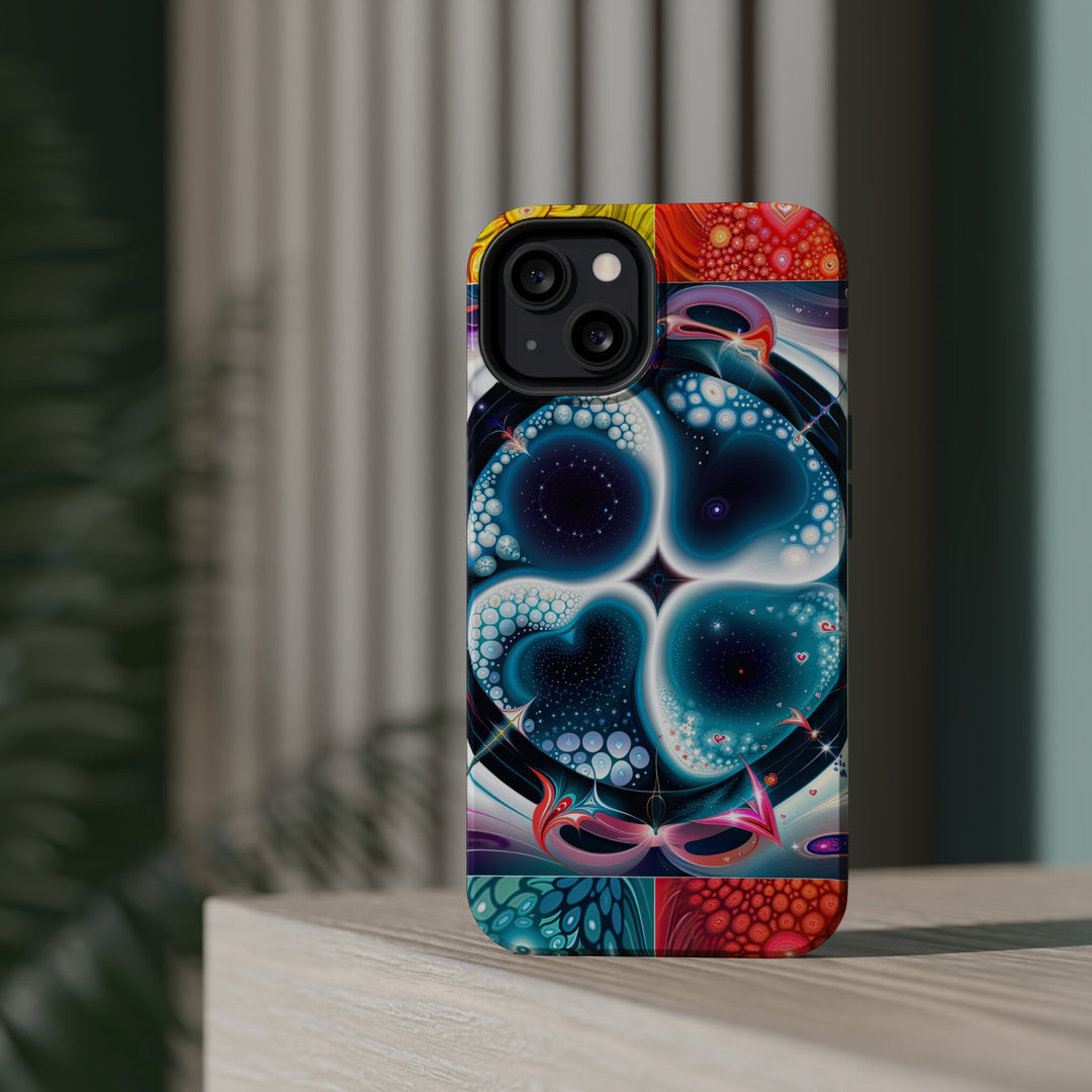 Psychedelic Fractal Blossom - MagSafe Tough Case