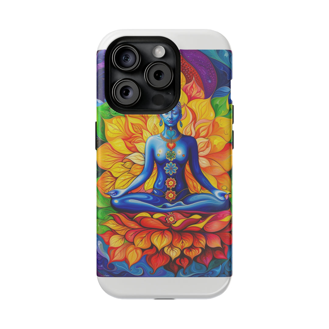 Cosmic Floral Meditation - MagSafe Tough Case