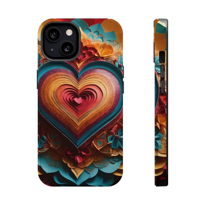 Infinite Layered Heart - MagSafe Tough Case