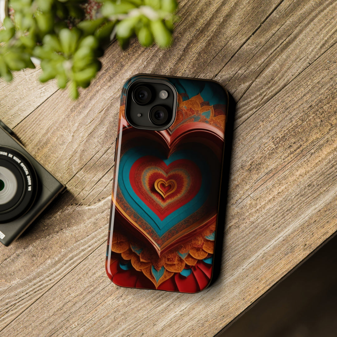 Infinite Layered Hearts - MagSafe Tough Case