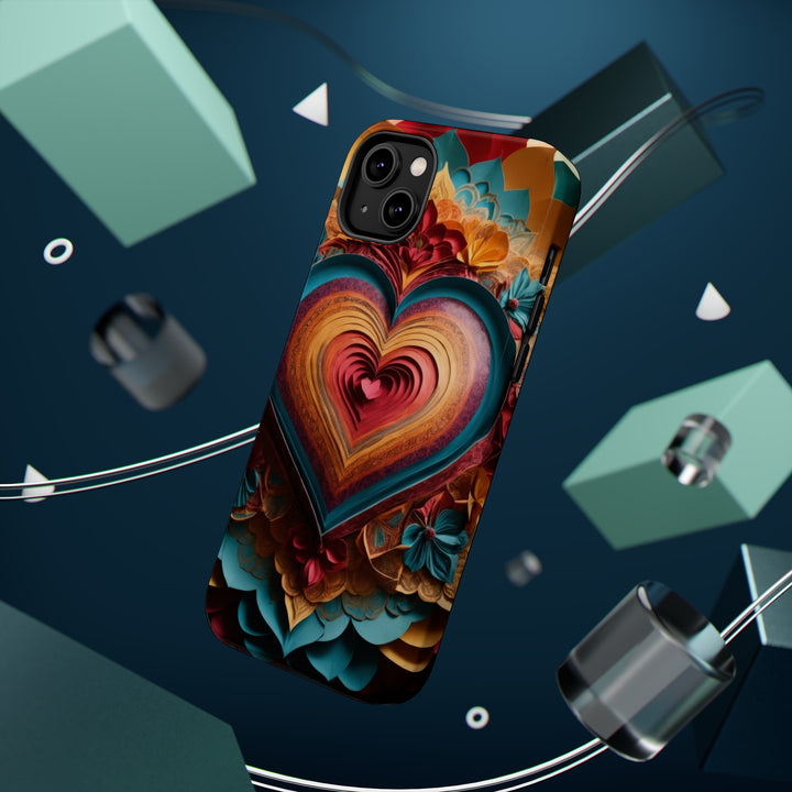 Infinite Layered Heart - MagSafe Tough Case