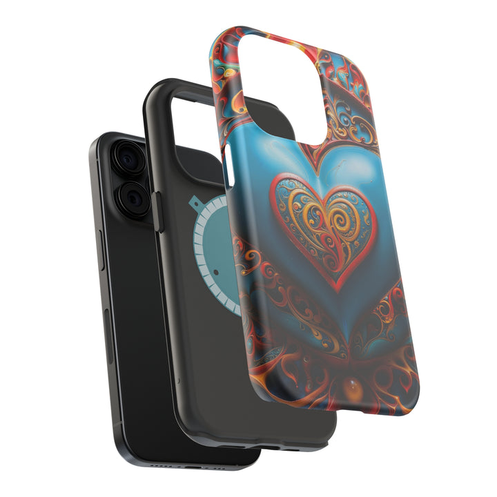 Ornate Heart Mandala - MagSafe Tough Case