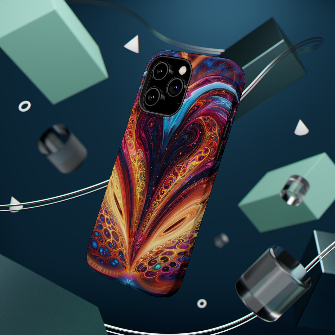 Cosmic Vibrant Swirls - MagSafe Tough Case