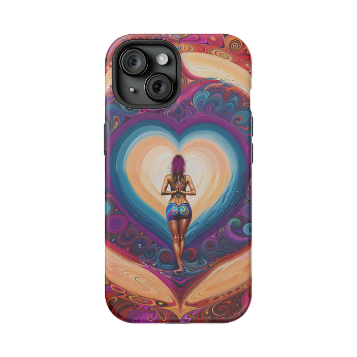 Cosmic Heart Vortex - MagSafe Tough Case