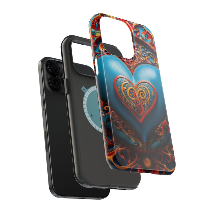 Ornate Heart Mandala - MagSafe Tough Case