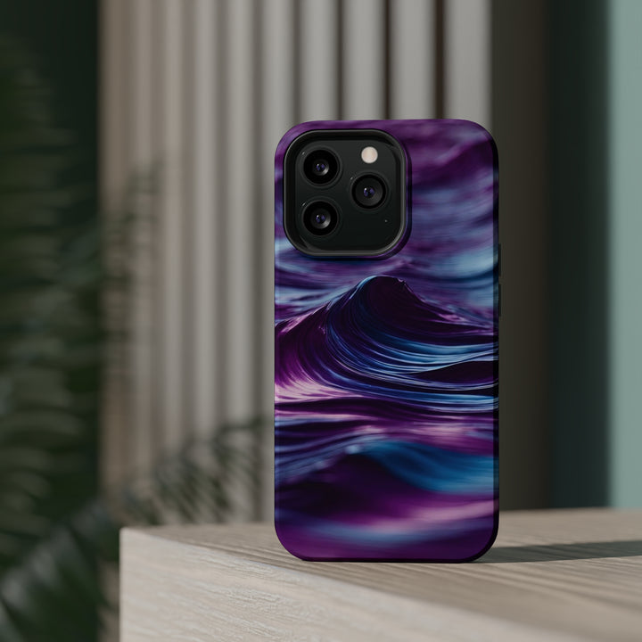 Purple Ocean Waves - MagSafe Tough Case