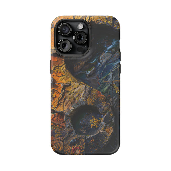 Autumn Geometric Contrast - MagSafe Tough Case