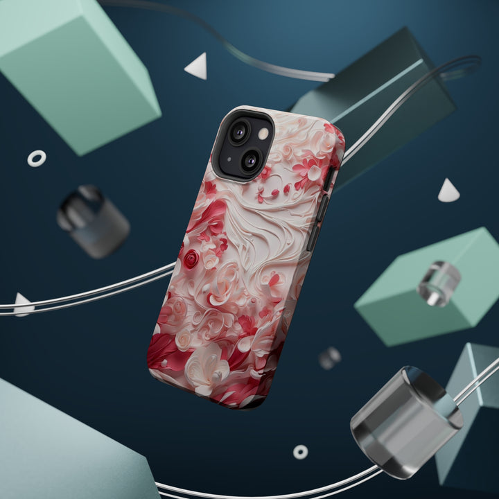 Floral Swirls Abstraction - MagSafe Tough Case