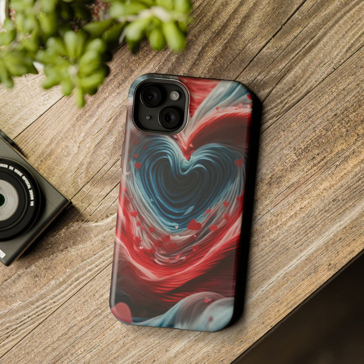 Swirling Heart Embrace - MagSafe Tough Case