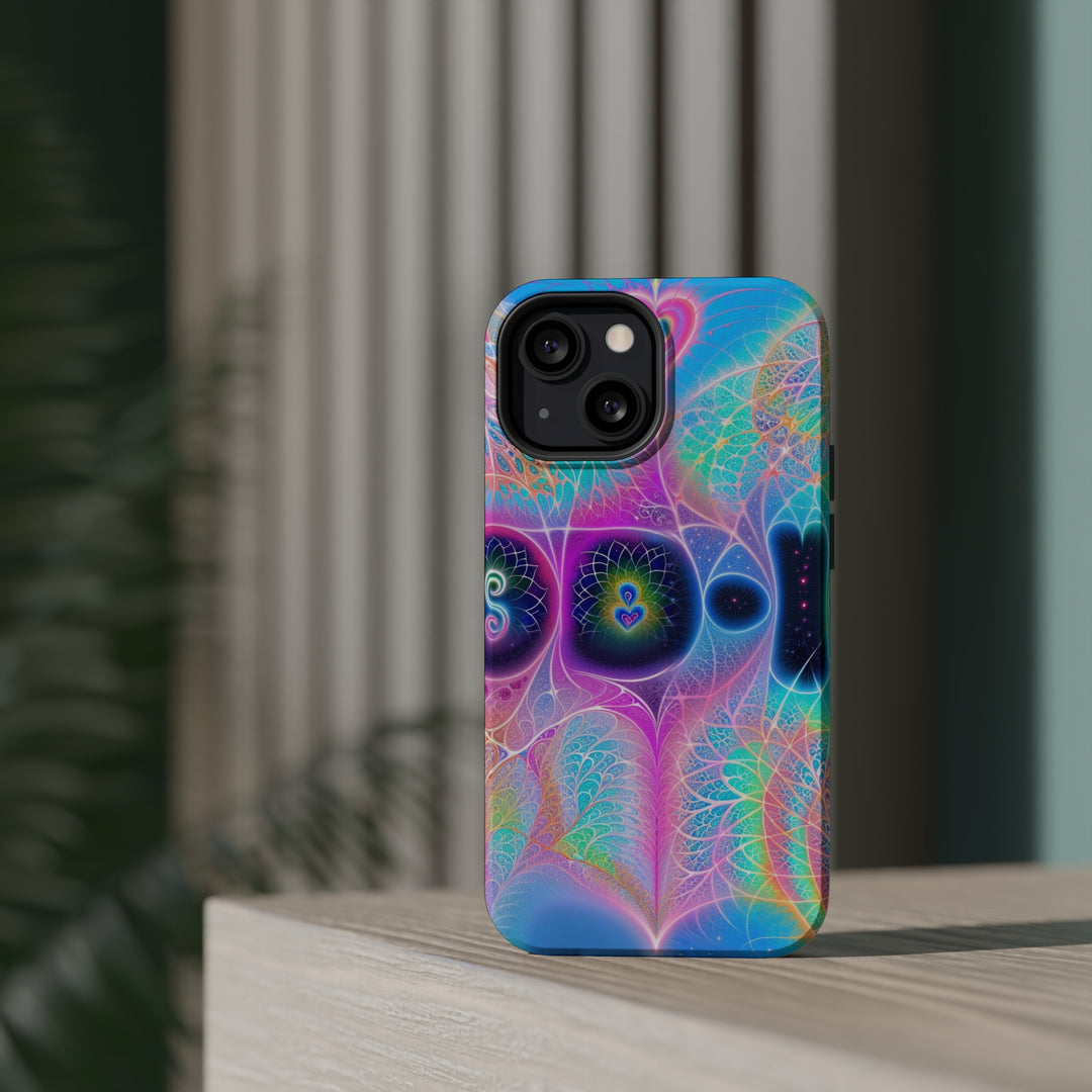 Vibrant Ethereal Hearts - MagSafe Tough Case