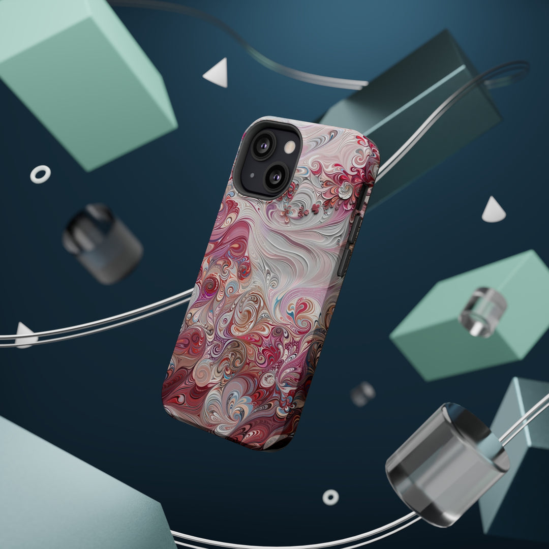 Floral Swirl Symphony - MagSafe Tough Case