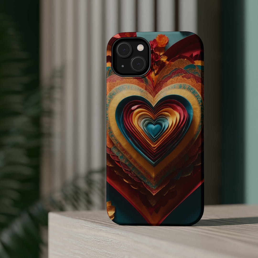 Infinite Layered Hearts - MagSafe Tough Case