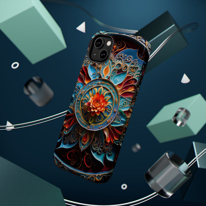 Intricate Floral Mandala - MagSafe Tough Case