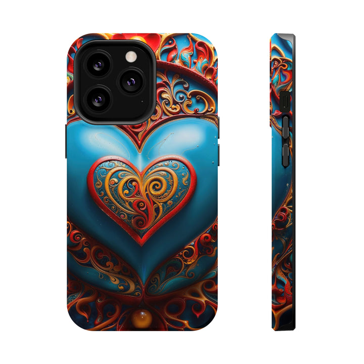 Ornate Heart Mandala - MagSafe Tough Case