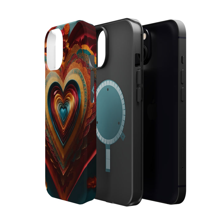 Infinite Layered Hearts - MagSafe Tough Case