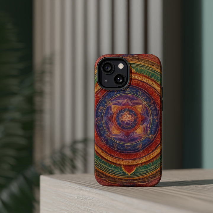 Vibrant Mandala Essence - MagSafe Tough Case