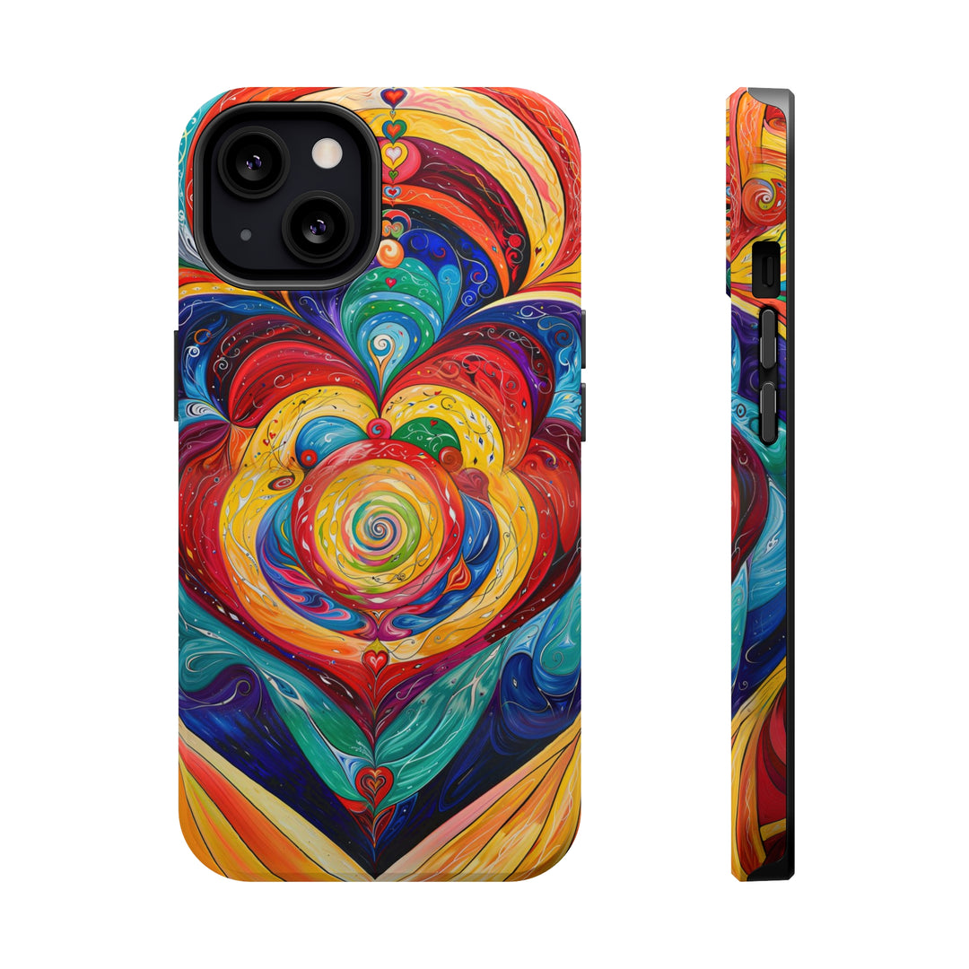 Vibrant Swirling Emotions - MagSafe Tough Case