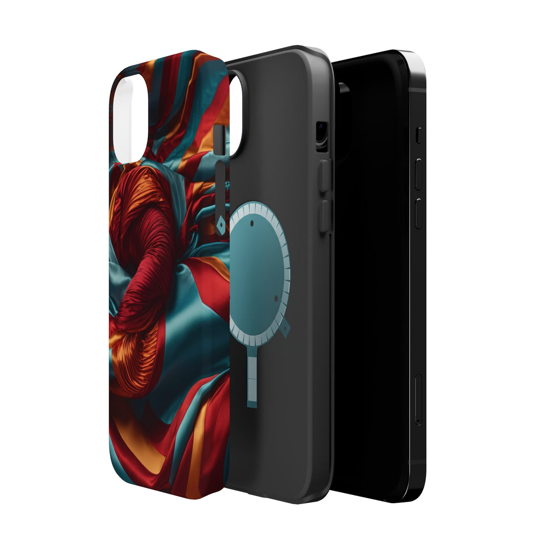 Vivid Silk Swirls - MagSafe Tough Case