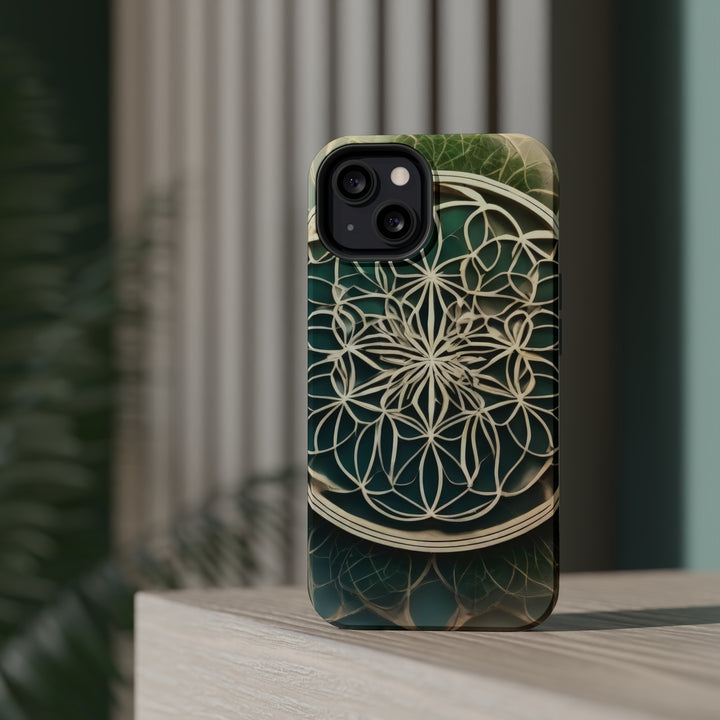 Mandala Organic Patterns - MagSafe Tough Case