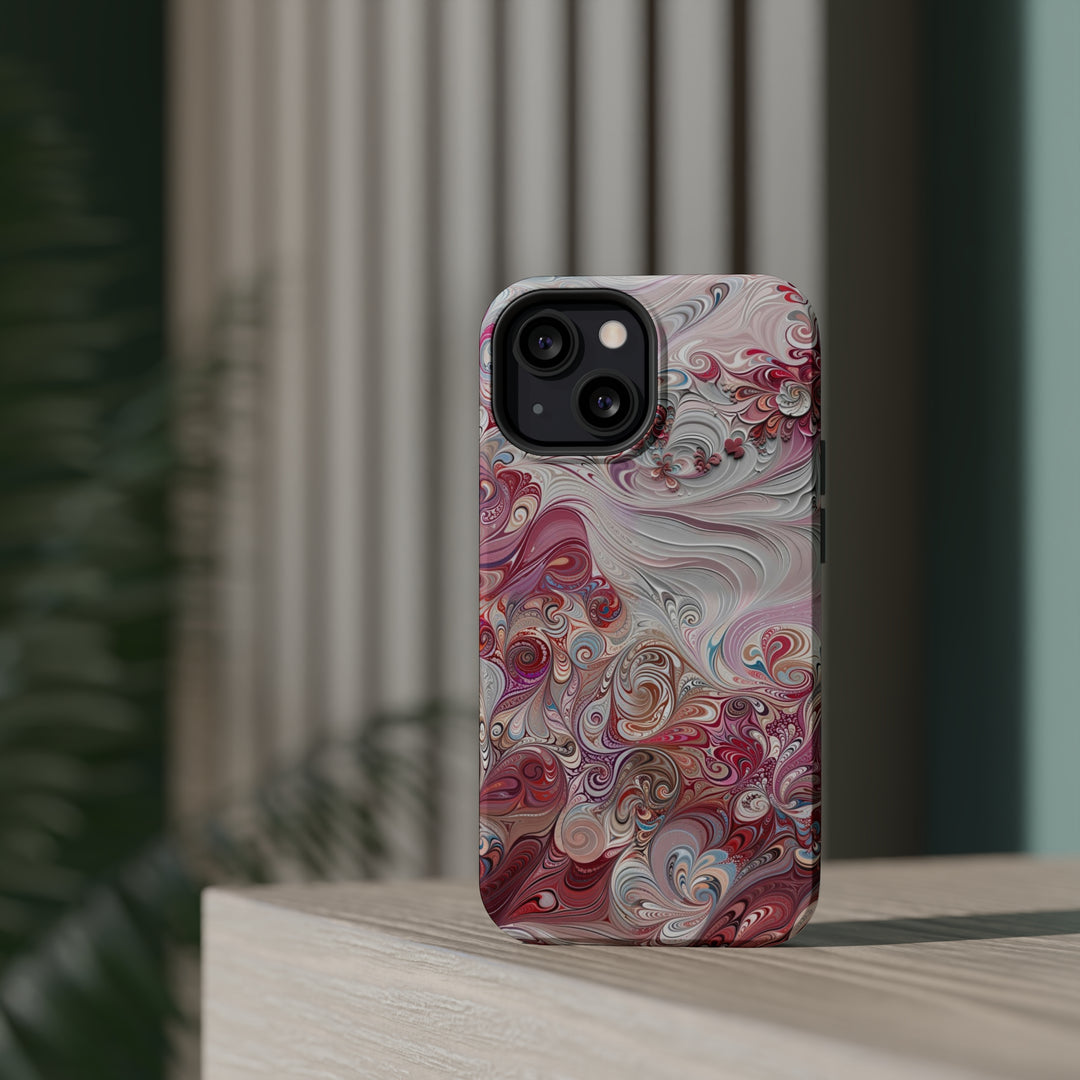 Floral Swirl Symphony - MagSafe Tough Case