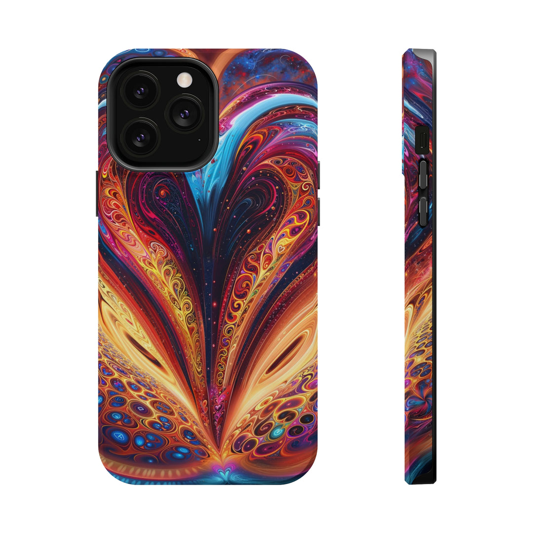 Cosmic Vibrant Swirls - MagSafe Tough Case