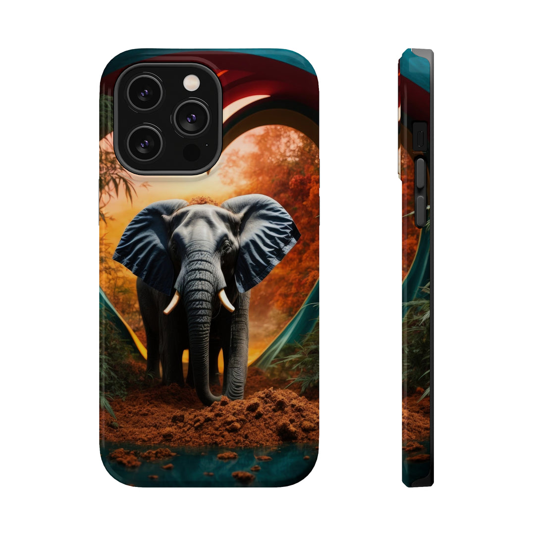 Heart Portal Elephant - MagSafe Tough Case