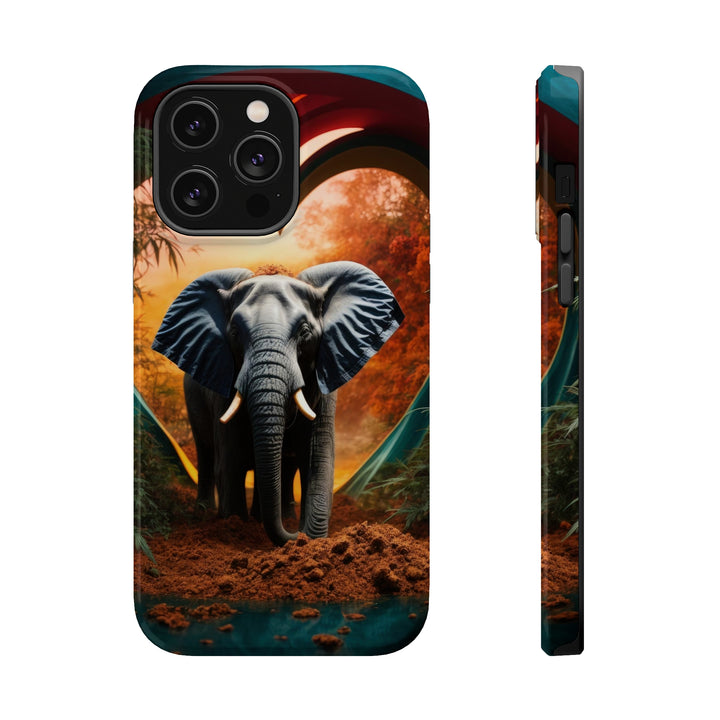 Heart Portal Elephant - MagSafe Tough Case