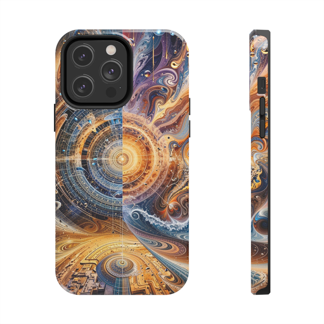 Cosmic Vortex Harmony - Tough Phone Case