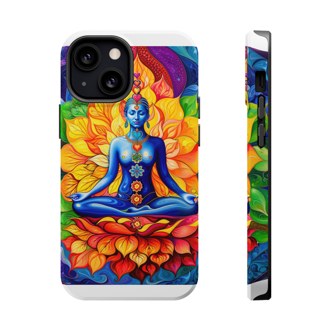 Cosmic Floral Meditation - MagSafe Tough Case