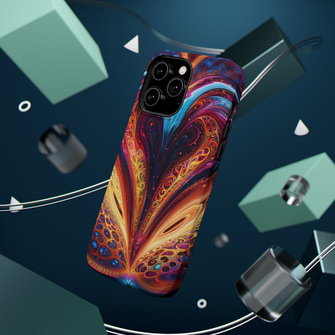 Cosmic Vibrant Swirls - MagSafe Tough Case