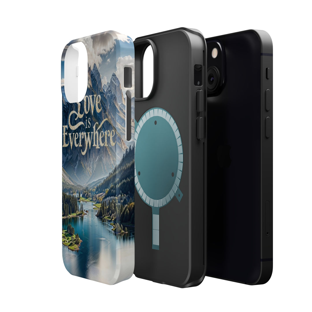 Mountainous Love Reflection - MagSafe Tough Case