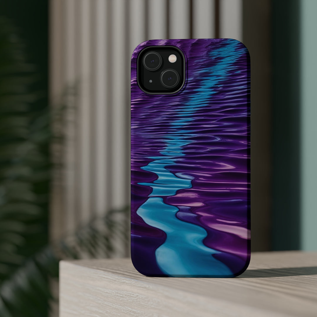 Amethyst Waves Illusion - MagSafe Tough Case