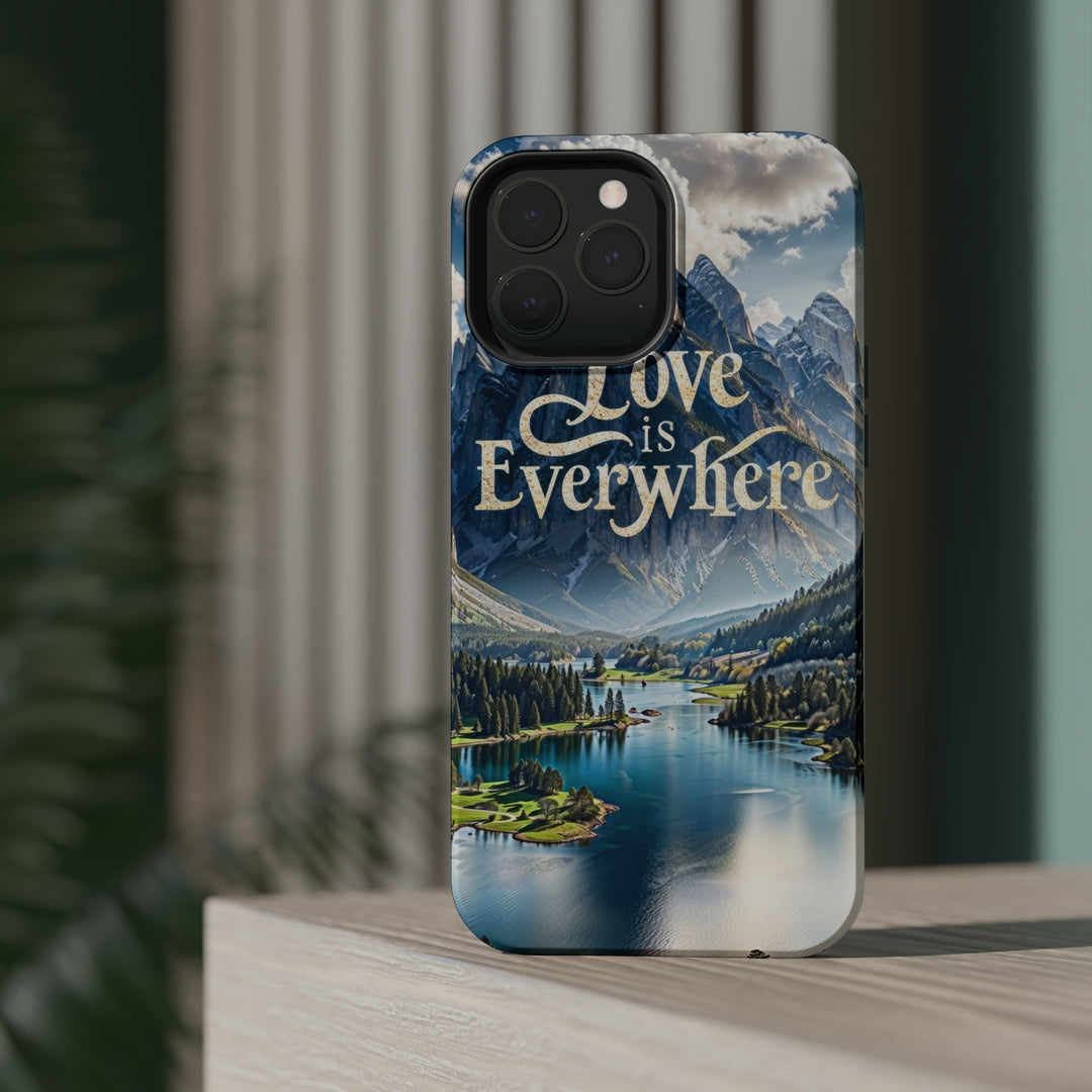 Mountainous Love Reflection - MagSafe Tough Case