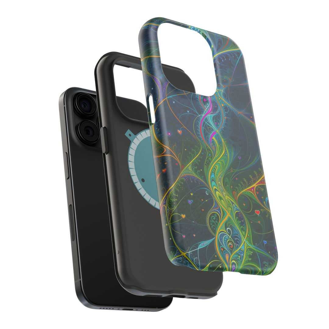 Vibrant Ethereal Swirls - MagSafe Tough Case