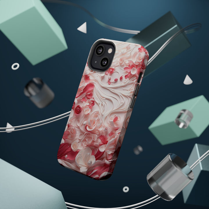 Floral Swirls Abstraction - MagSafe Tough Case