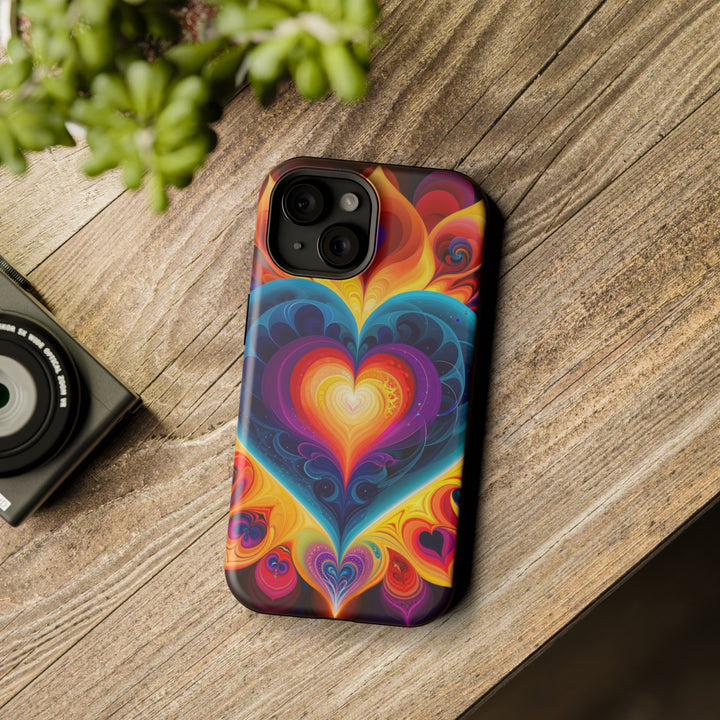 Cosmic Vibrant Heart - MagSafe Tough Case