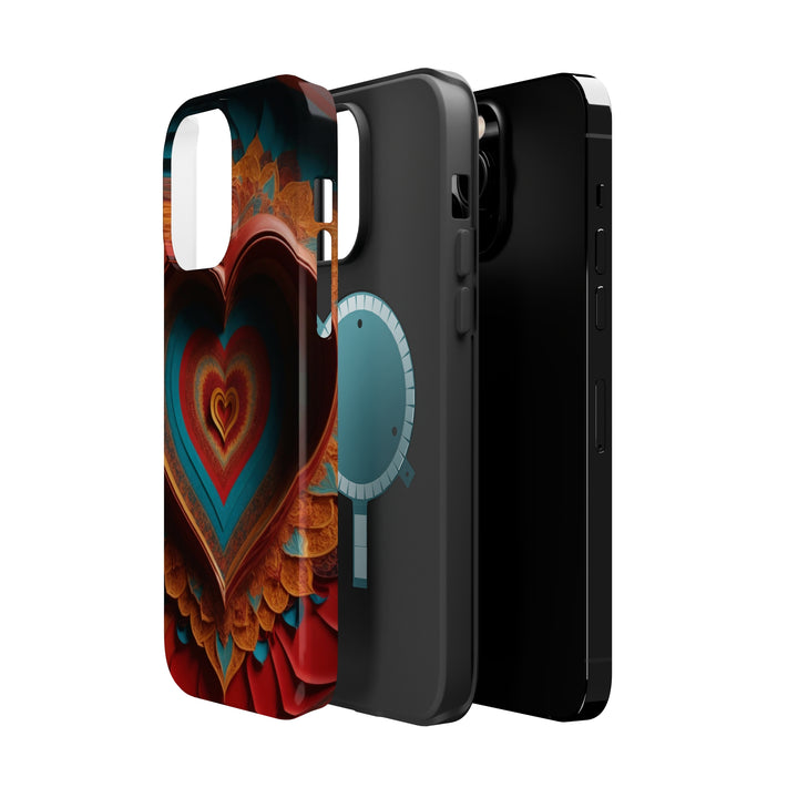 Infinite Layered Hearts - MagSafe Tough Case